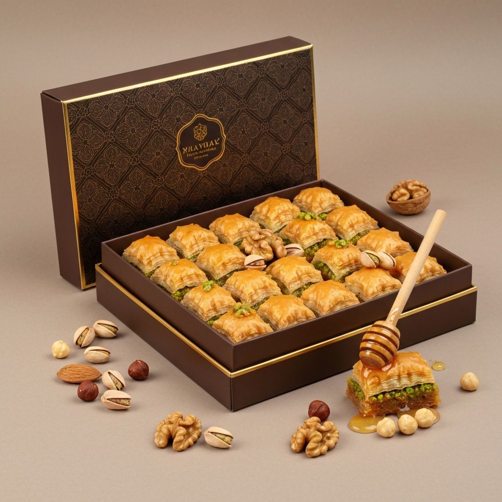 Mixed Nut Baklava Box